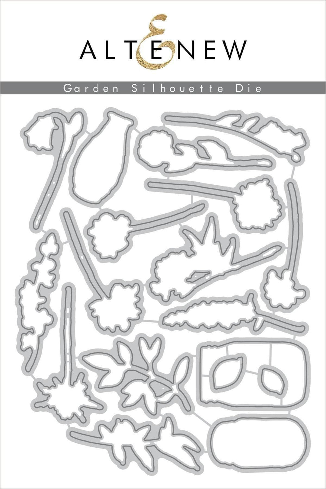 Part A-Glitz Art Craft Co.,LTD Dies Garden Silhouette Die Set
