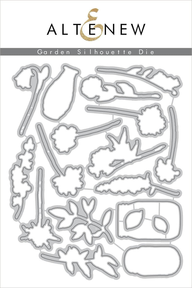 Part A-Glitz Art Craft Co.,LTD Dies Garden Silhouette Die Set