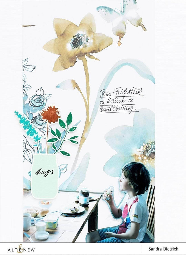 Part A-Glitz Art Craft Co.,LTD Dies Garden Silhouette Die Set