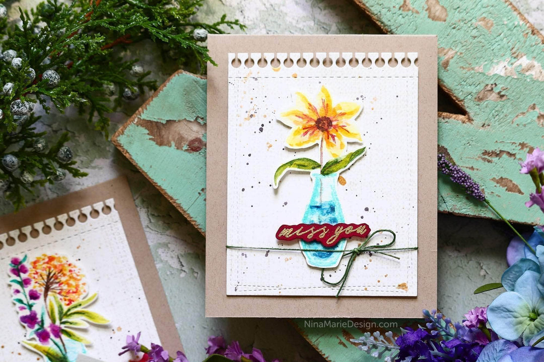 Part A-Glitz Art Craft Co.,LTD Dies Garden Silhouette Die Set