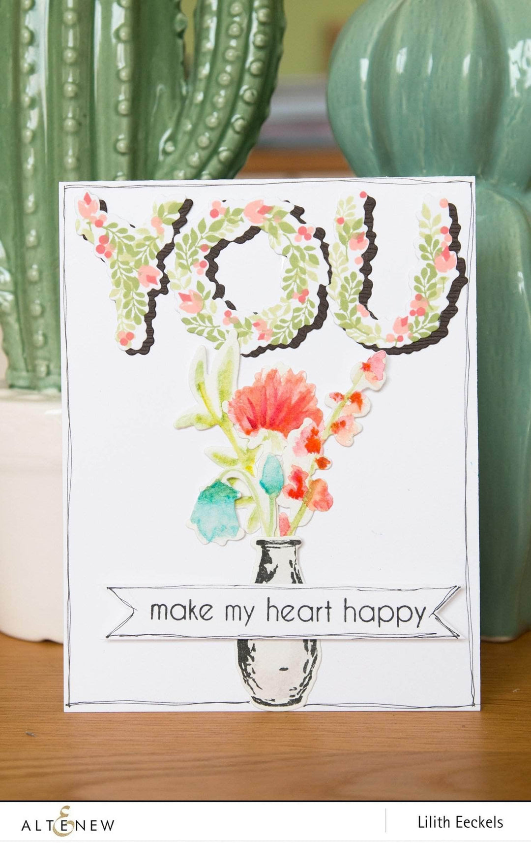 Part A-Glitz Art Craft Co.,LTD Dies Garden Silhouette Die Set