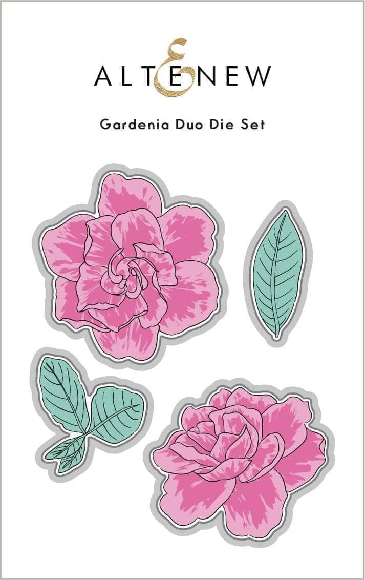 Part A-Glitz Art Craft Co.,LTD Dies Gardenia Duo Die Set