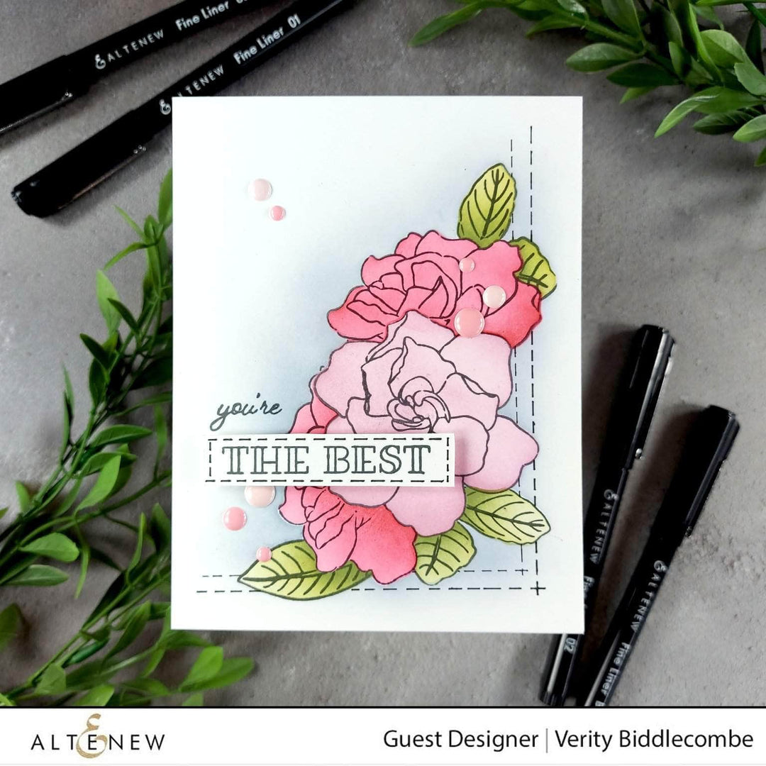 Part A-Glitz Art Craft Co.,LTD Dies Gardenia Duo Die Set