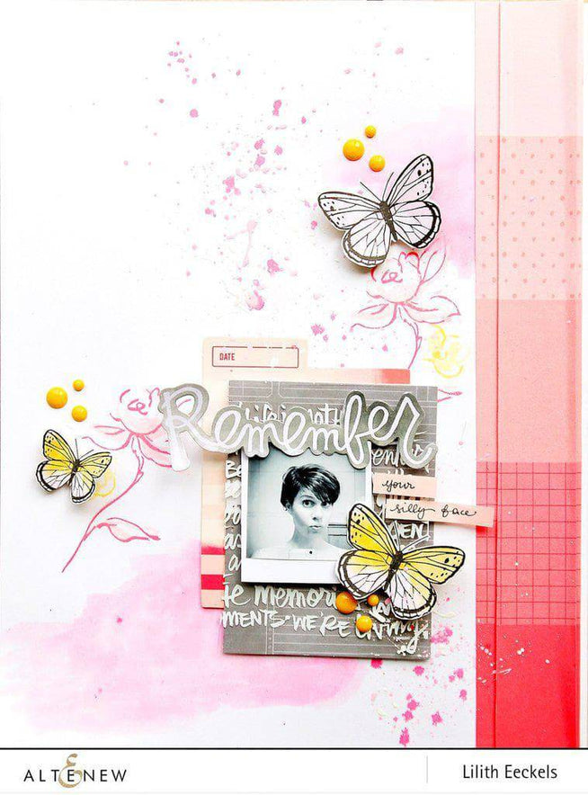 Part A-Glitz Art Craft Co.,LTD Dies Golden Garden Die Set