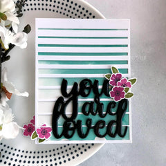 Part A-Glitz Art Craft Co.,LTD Dies Gradient Stripes Cover Die