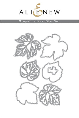 Part A-Glitz Art Craft Co.,LTD Dies Grape Leaves Die Set