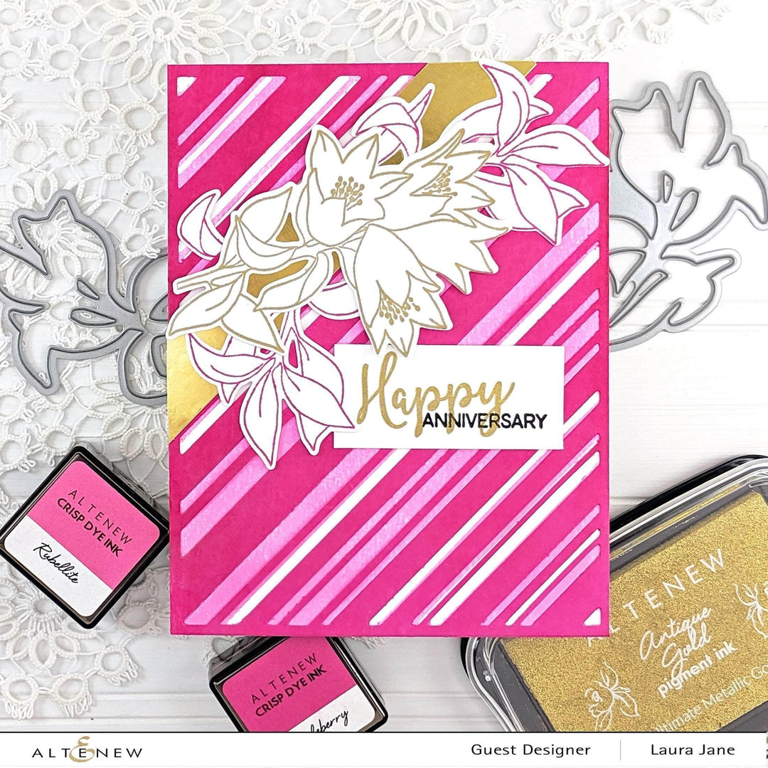 Part A-Glitz Art Craft Co.,LTD Dies Happy Pomegranates Die Set
