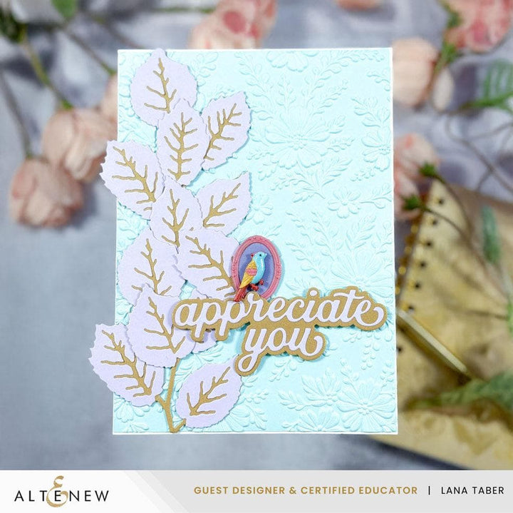 Hazelnut Branch Layering Die Set