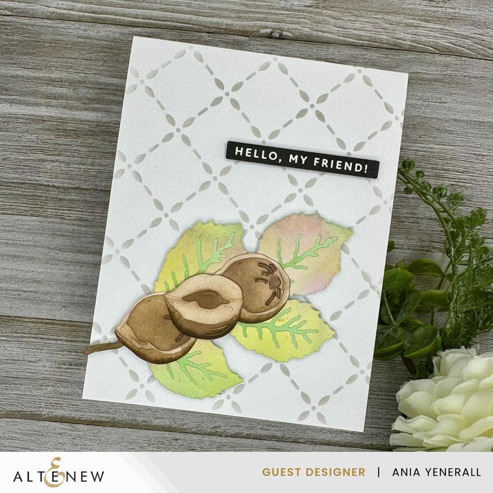 Hazelnut Branch Layering Die Set