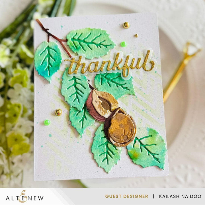 Hazelnut Branch Layering Die Set
