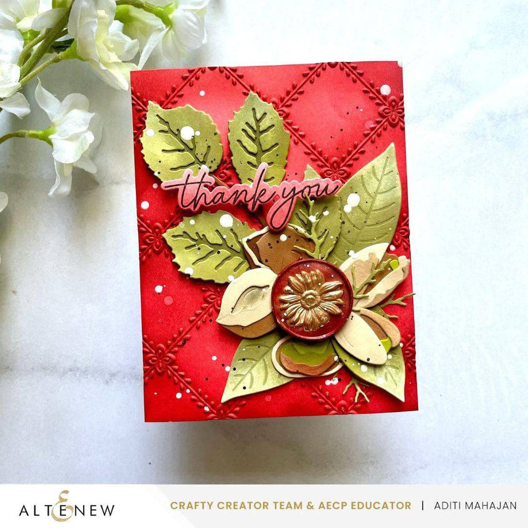 Hazelnut Branch Layering Die Set
