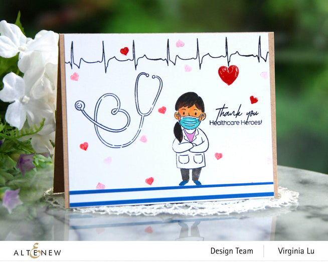Part A-Glitz Art Craft Co.,LTD Dies Healthcare Heroes Die Set