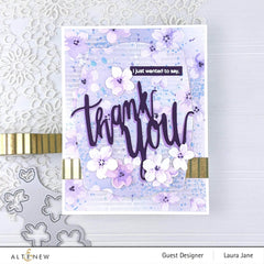 Part A-Glitz Art Craft Co.,LTD Dies Hill Blossoms Die Set