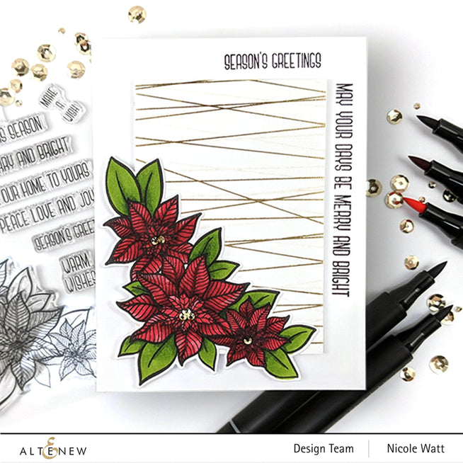 Holiday Flower Die
