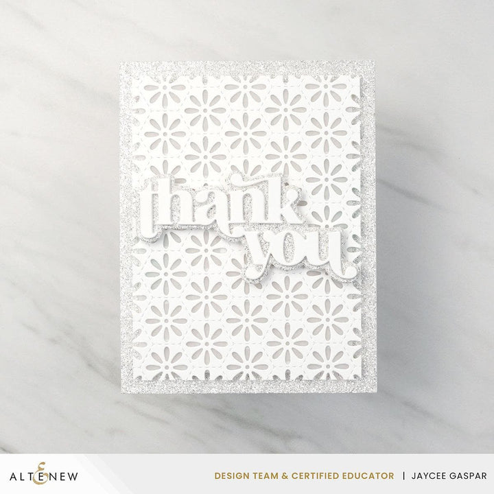 Part A-Glitz Art Craft Co.,LTD Dies Honeycomb Daisies Cover Die