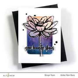 Part A-Glitz Art Craft Co.,LTD Dies Inked Lotus Die Set