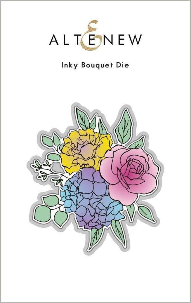 Part A-Glitz Art Craft Co.,LTD Dies Inky Bouquet Die