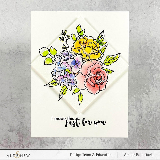 Part A-Glitz Art Craft Co.,LTD Dies Inky Bouquet Die