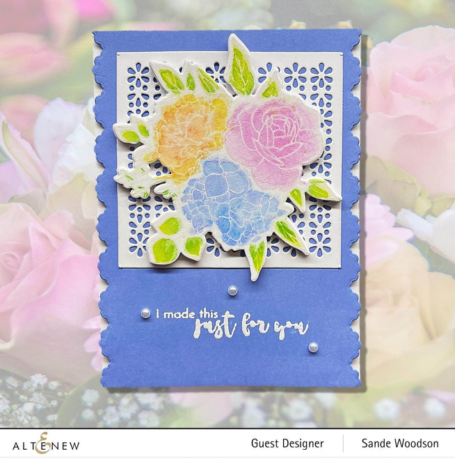 Part A-Glitz Art Craft Co.,LTD Dies Inky Bouquet Die