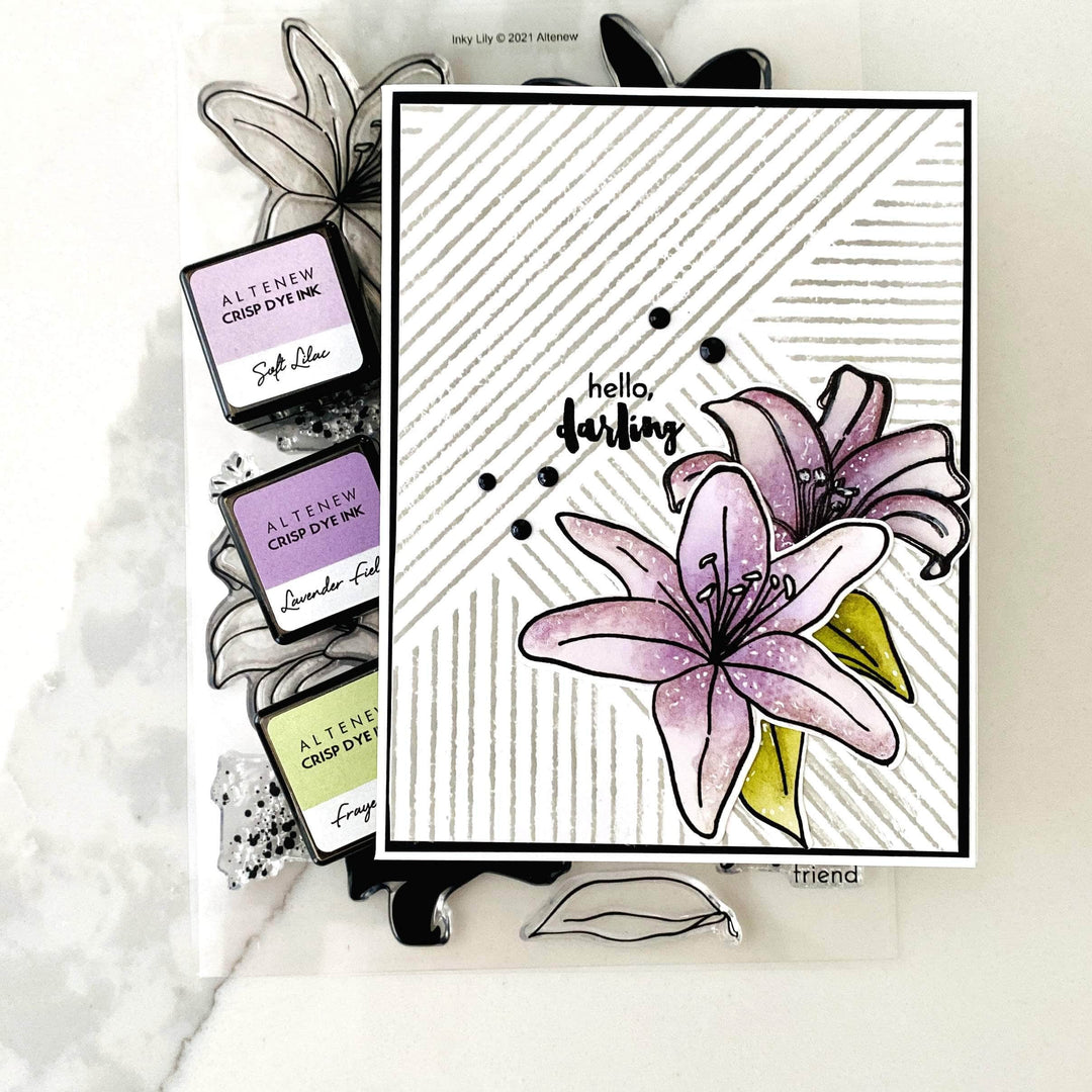 Part A-Glitz Art Craft Co.,LTD Dies Inky Lily Die Set