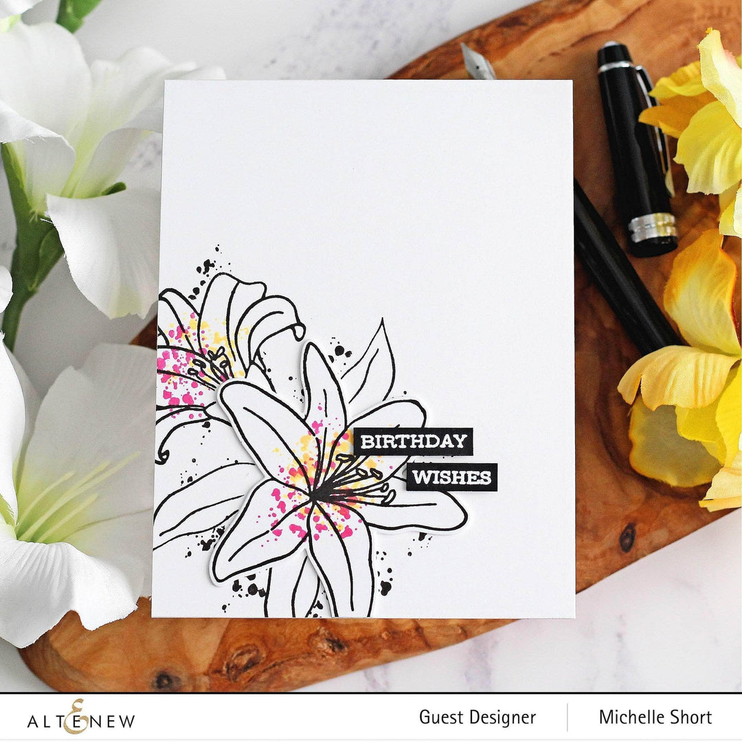 Part A-Glitz Art Craft Co.,LTD Dies Inky Lily Die Set