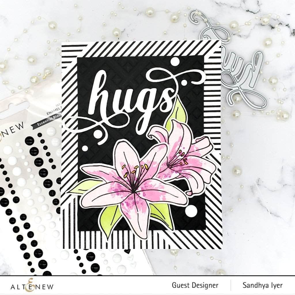 Part A-Glitz Art Craft Co.,LTD Dies Inky Lily Die Set