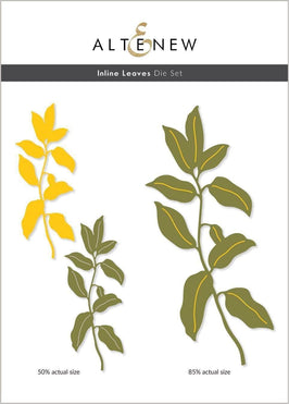 Part A-Glitz Art Craft Co.,LTD Dies Inline Leaves Die Set