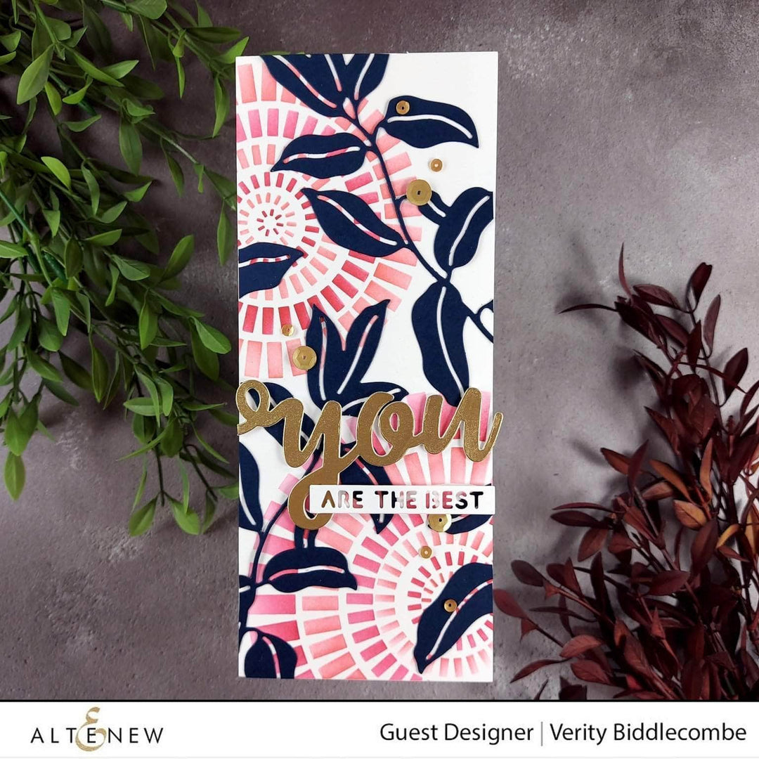 Part A-Glitz Art Craft Co.,LTD Dies Inline Leaves Die Set