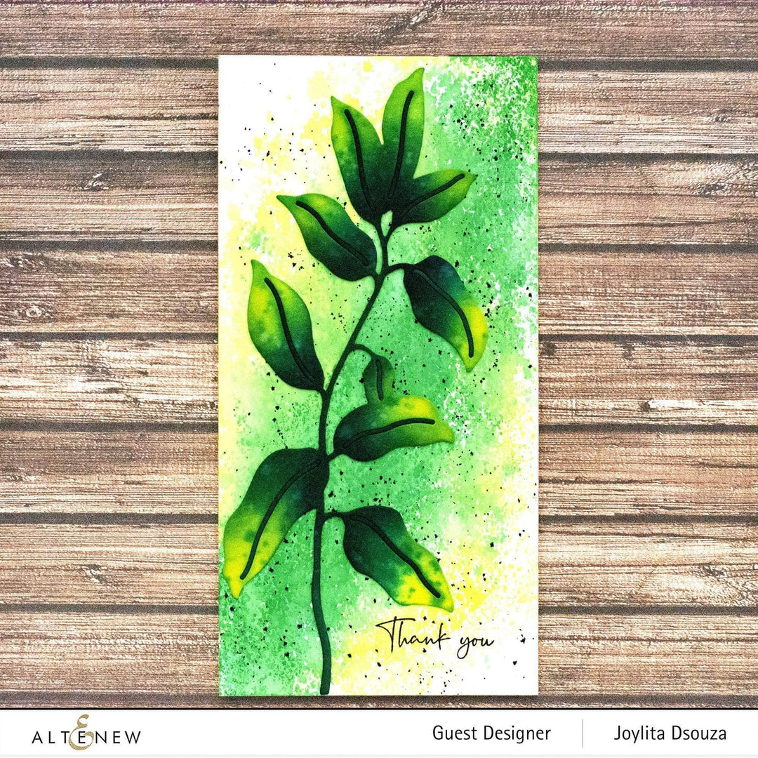 Part A-Glitz Art Craft Co.,LTD Dies Inline Leaves Die Set