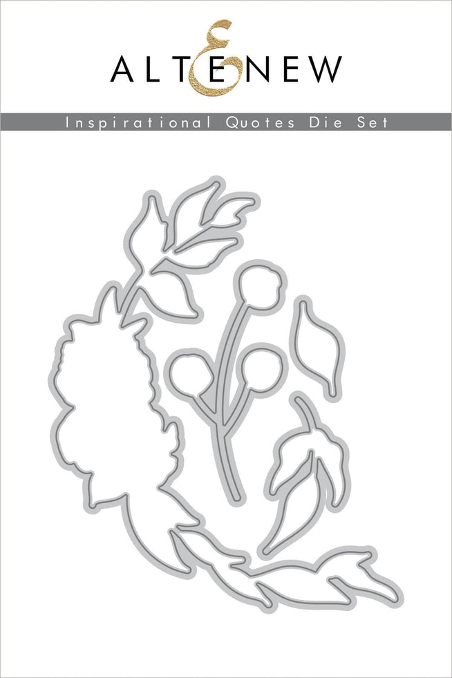 Part A-Glitz Art Craft Co.,LTD Dies Inspirational Quotes Die Set