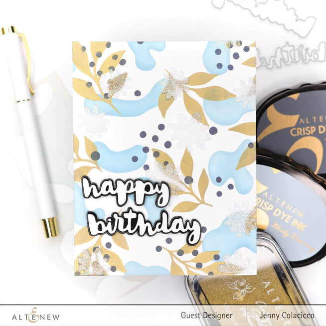 Part A-Glitz Art Craft Co.,LTD Dies Just a Number Die Set