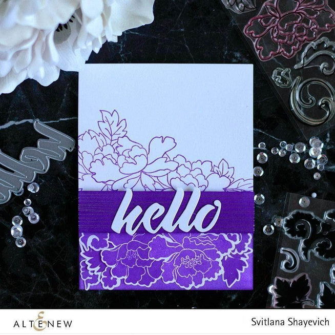 Part A-Glitz Art Craft Co.,LTD Dies Lacy Scrolls Die Set