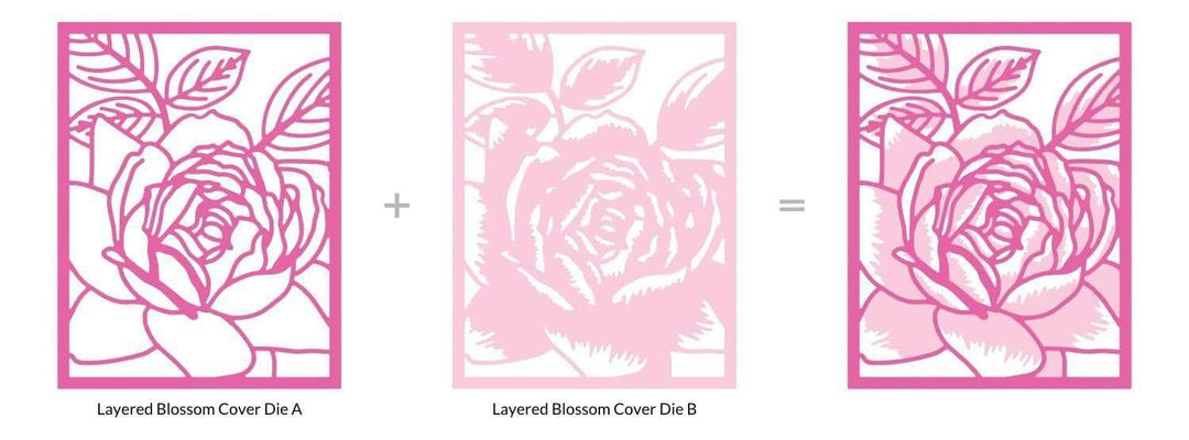 Part A-Glitz Art Craft Co.,LTD Dies Layered Blossom Cover Die A