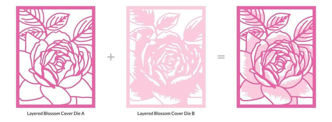 Part A-Glitz Art Craft Co.,LTD Dies Layered Blossom Cover Die A
