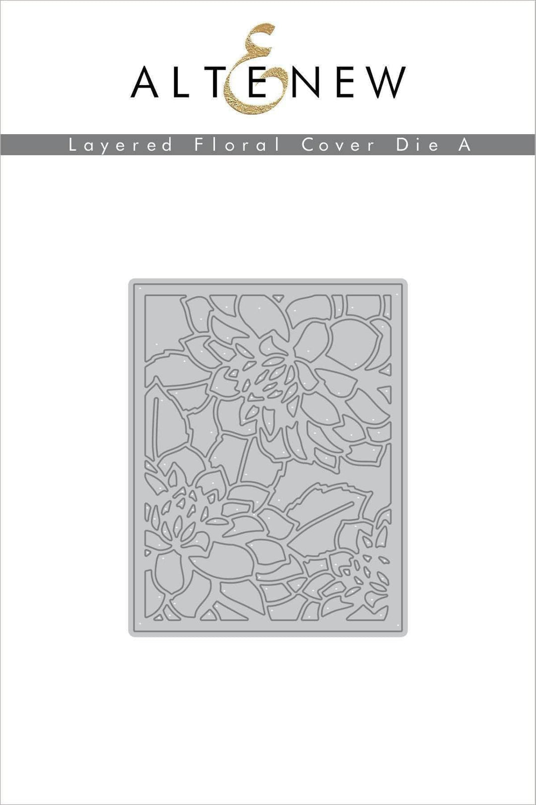 Part A-Glitz Art Craft Co.,LTD Dies Layered Floral Cover Die A