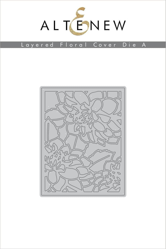 Part A-Glitz Art Craft Co.,LTD Dies Layered Floral Cover Die A