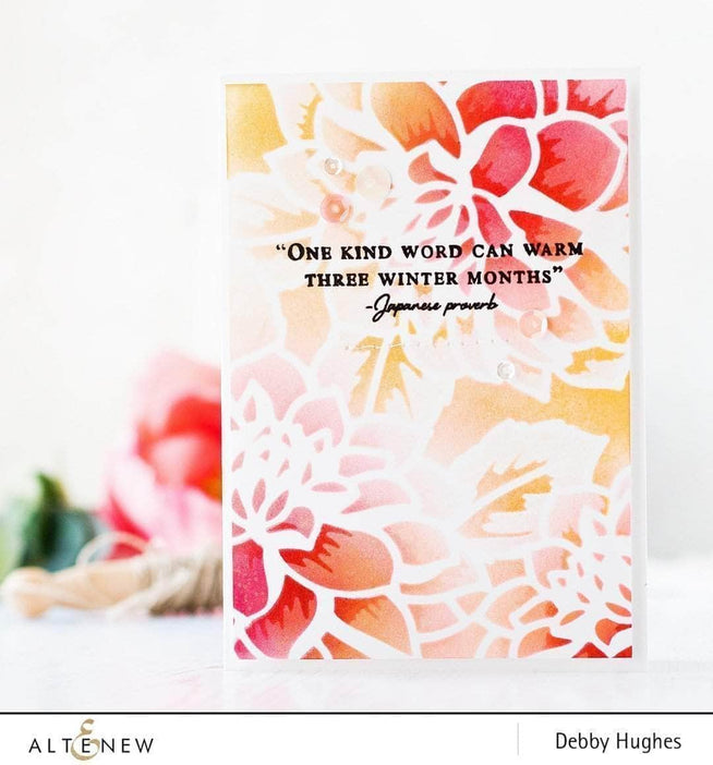Part A-Glitz Art Craft Co.,LTD Dies Layered Floral Cover Die A