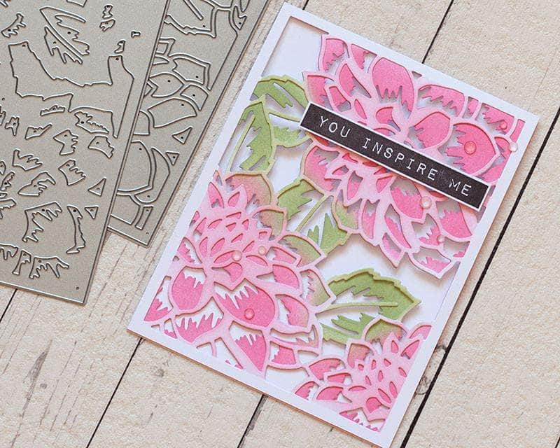 Part A-Glitz Art Craft Co.,LTD Dies Layered Floral Cover Die A