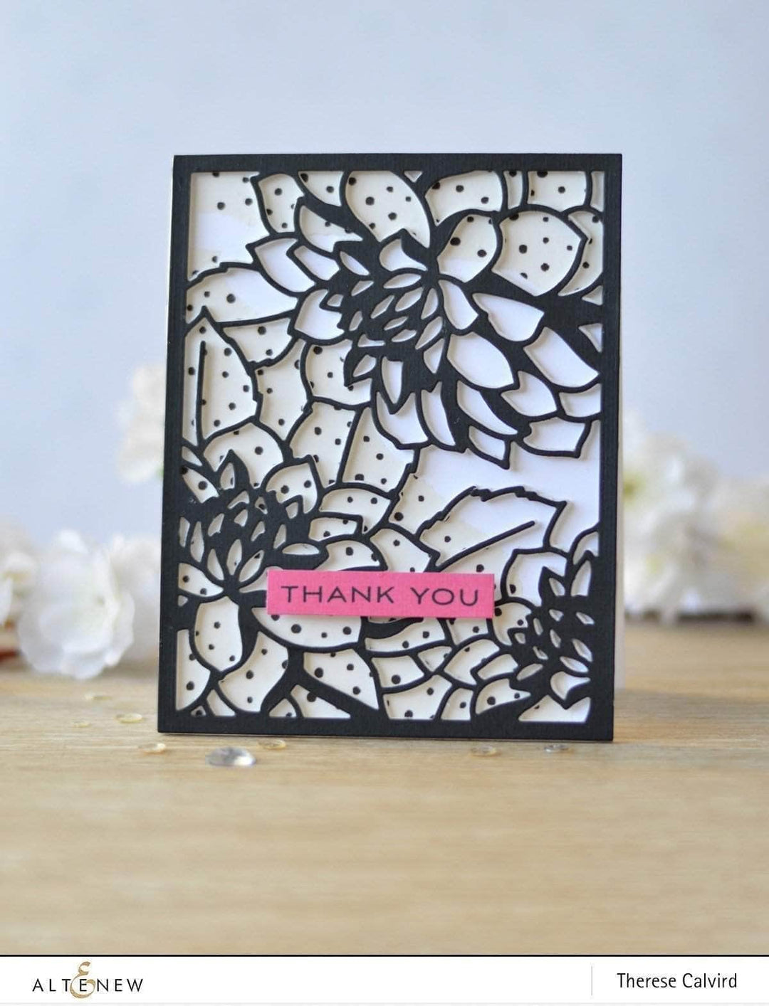 Part A-Glitz Art Craft Co.,LTD Dies Layered Floral Cover Die A