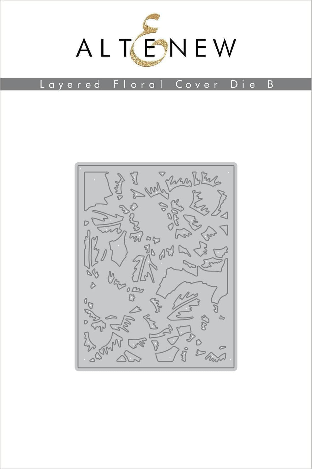 Part A-Glitz Art Craft Co.,LTD Dies Layered Floral Cover Die B