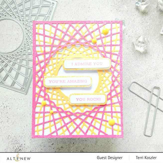 Part A-Glitz Art Craft Co.,LTD Dies Layered Geo Cover Die B