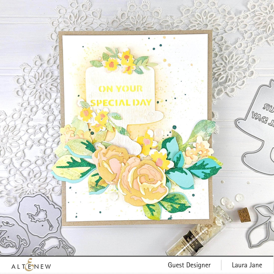 Part A-Glitz Art Craft Co.,LTD Dies Layered Gift Tag - Cake Die Set