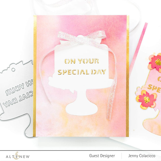 Part A-Glitz Art Craft Co.,LTD Dies Layered Gift Tag - Cake Die Set