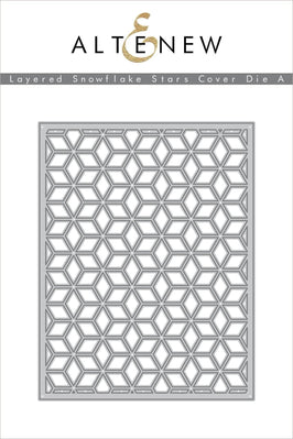 Part A-Glitz Art Craft Co.,LTD Dies Layered Snowflake Stars Cover Die A