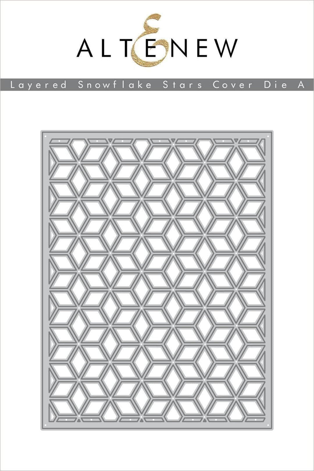 Part A-Glitz Art Craft Co.,LTD Dies Layered Snowflake Stars Cover Die A