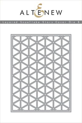 Part A-Glitz Art Craft Co.,LTD Dies Layered Snowflake Stars Cover Die B