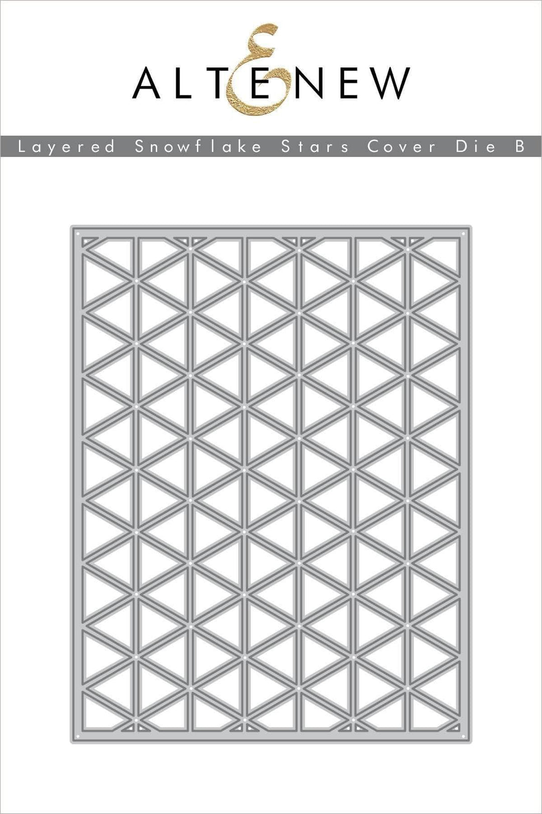 Part A-Glitz Art Craft Co.,LTD Dies Layered Snowflake Stars Cover Die B