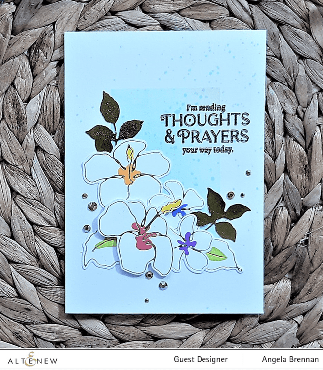 Part A-Glitz Art Craft Co.,LTD Dies Linear Life: Tropical Garden Die Set
