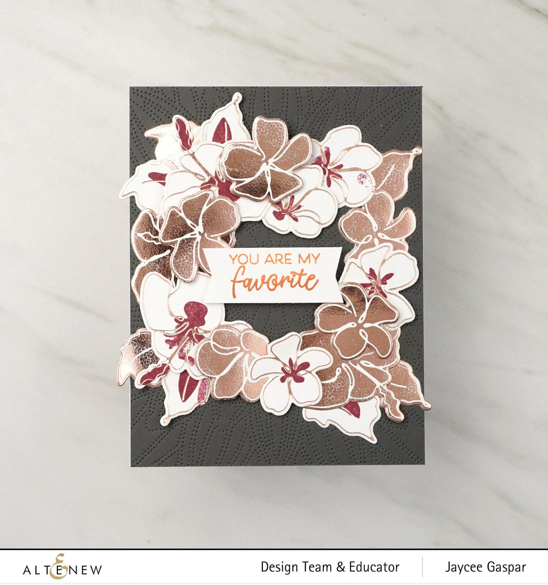 Part A-Glitz Art Craft Co.,LTD Dies Linear Life: Tropical Garden Die Set