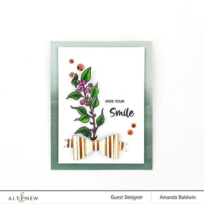 Part A-Glitz Art Craft Co.,LTD Dies Lingonberry Branch Die